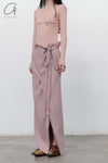 BASERANGE wrap skirt SKVE-WS-WI23 (SKVE)